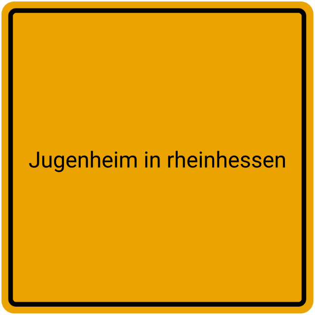 Meldebestätigung Jugenheim in Rheinhessen